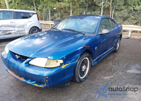 1998 Ford Mustang из США, поврежденный, VIN 1FAFP4047WF254266